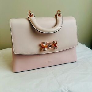 Ted Baker Blush Pink Bow Satchel